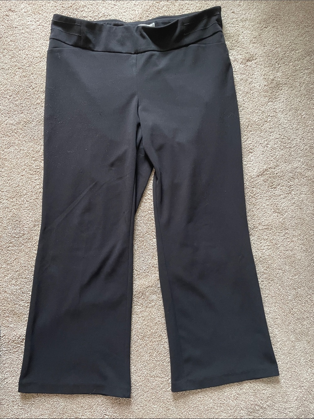 Dana Buchman Black Stretch Pants - XL